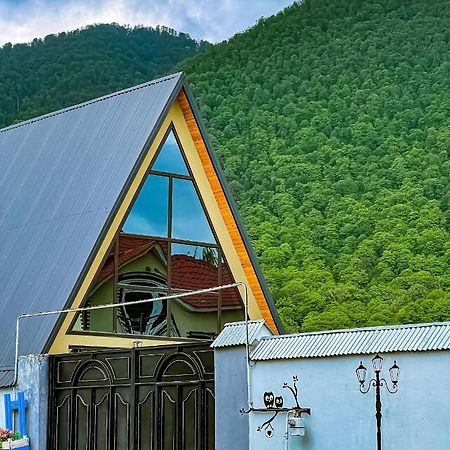 Qafqaz Family Chalet Villa Gabala Exterior foto