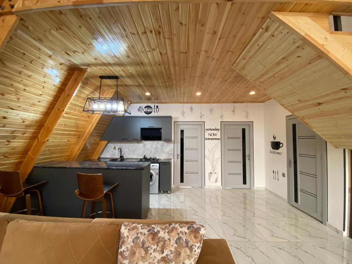 Qafqaz Family Chalet Villa Gabala Exterior foto
