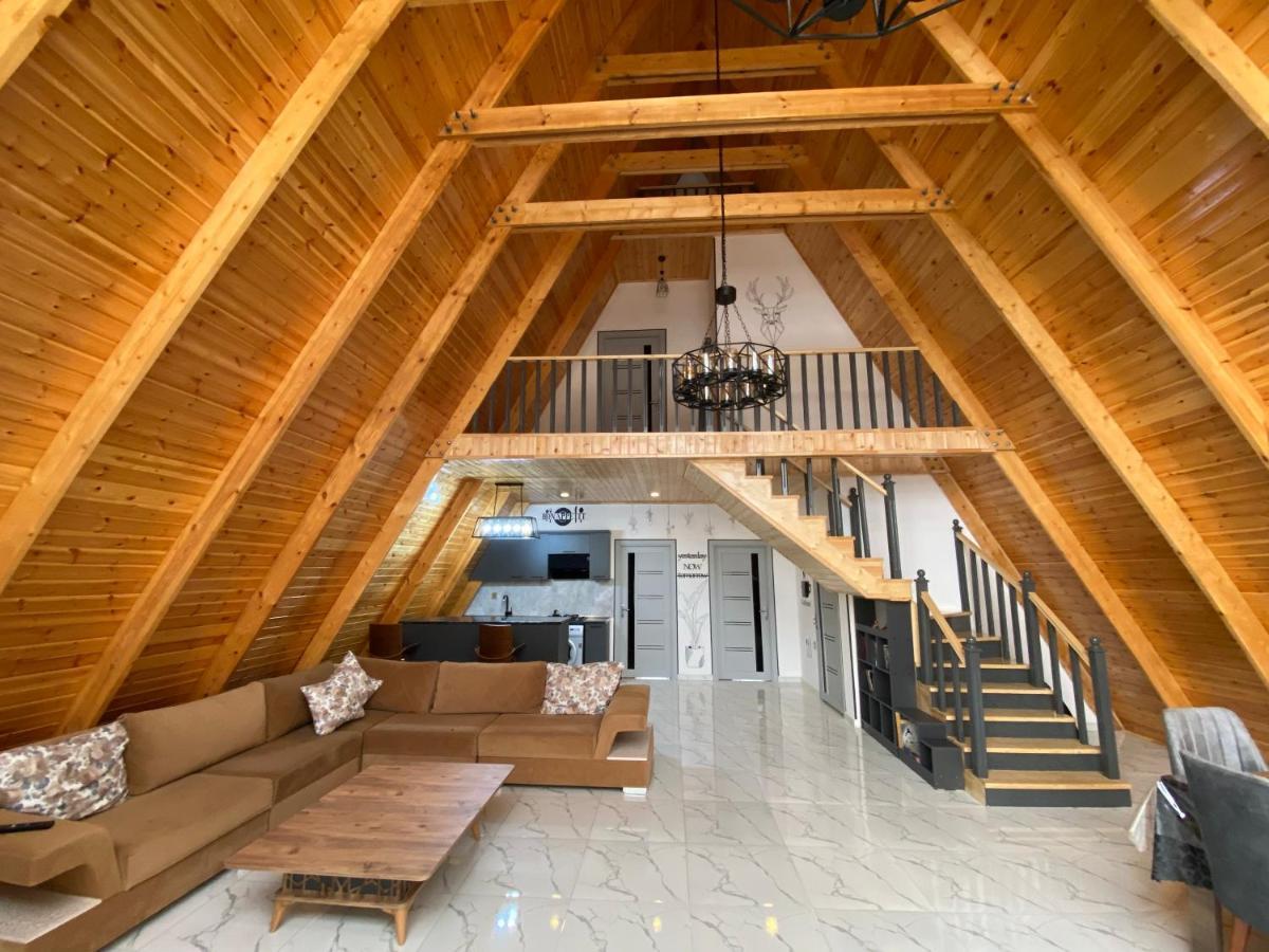 Qafqaz Family Chalet Villa Gabala Exterior foto
