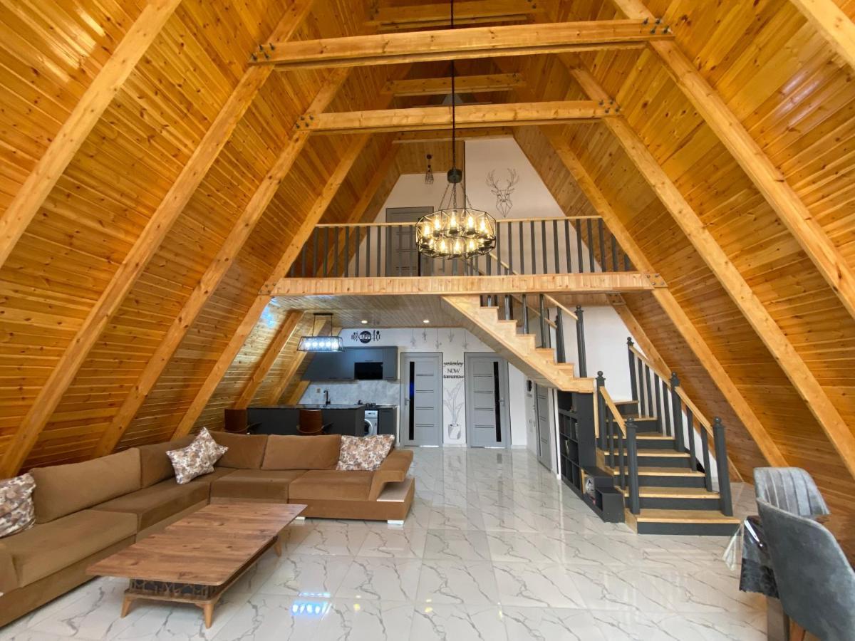 Qafqaz Family Chalet Villa Gabala Exterior foto