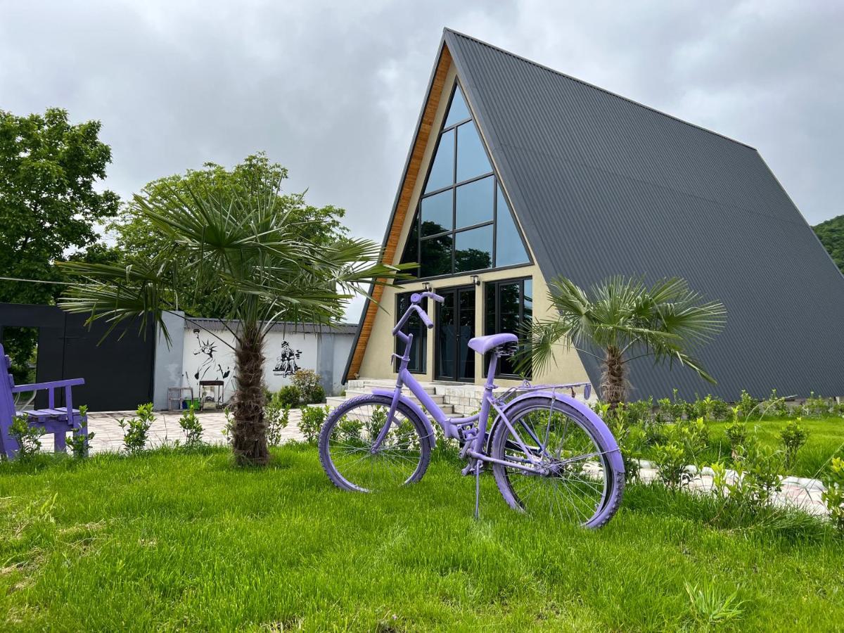 Qafqaz Family Chalet Villa Gabala Exterior foto